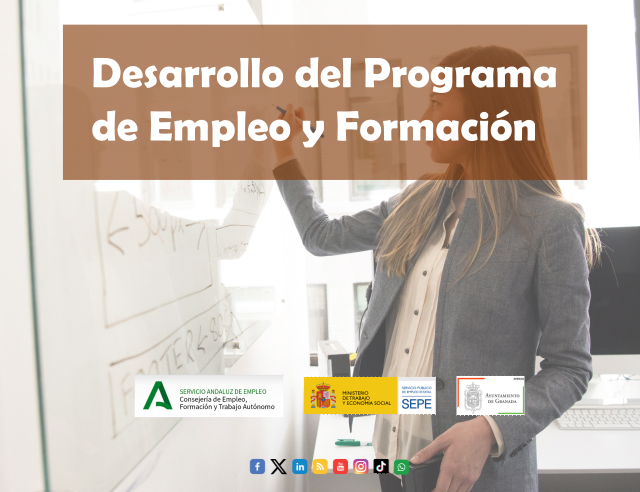 ©Ayto.Granada: Desarrollo del Programa Empleo y Formación