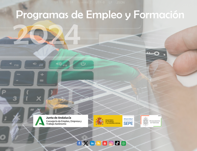 ©Ayto.Granada: banner proyecto empleo y formacin 2024