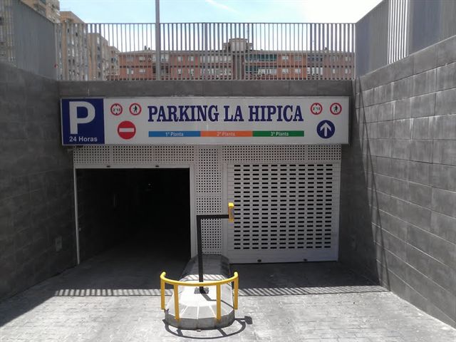 ©Ayto.Granada: Portal Inmobiliario. Plazas de aparcamiento: Aparcamiento de La Hpica. Zona Zaidn Vergeles