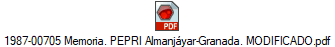1987-00705 Memoria. PEPRI Almanjyar-Granada. MODIFICADO.pdf