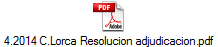 4.2014 C.Lorca Resolucion adjudicacion.pdf