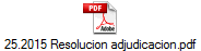 25.2015 Resolucion adjudicacion.pdf