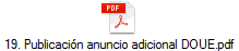 19. Publicacin anuncio adicional DOUE.pdf